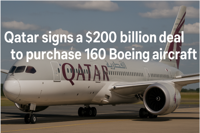 Qatar Signs a Landmark $200 Billion Deal to Purchase 160 Boeing Aircraft — A Bold Move to Dominate Global Aviation